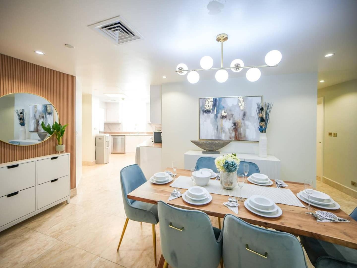 Deluxe 3 Bedroom With Marina & Sea View Dubai Exterior foto